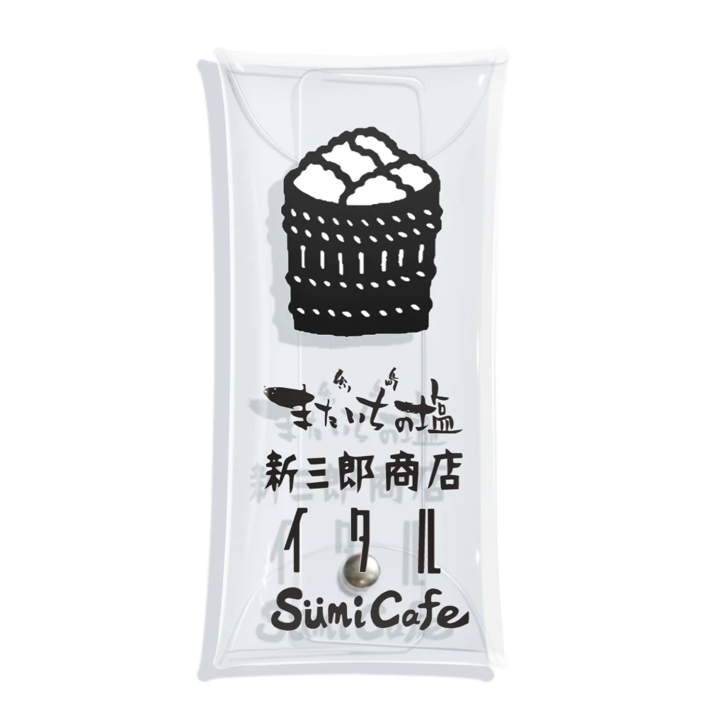 Manno | 新三郎商店(またいちの塩)の塩樽 Clear Multipurpose Case