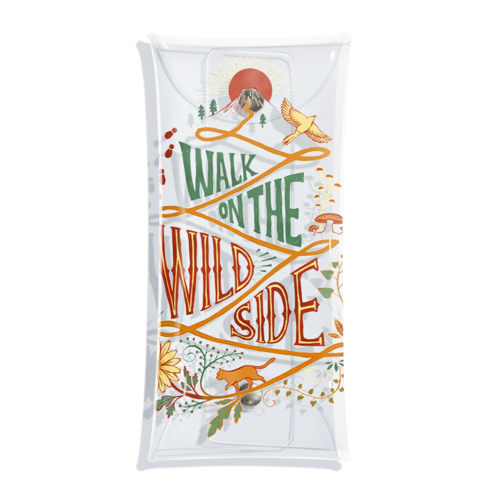 IZANAMI by Akane YabushitaのWalk on the Wild Side（ワイルド・サイドを歩け） Clear Multipurpose Case