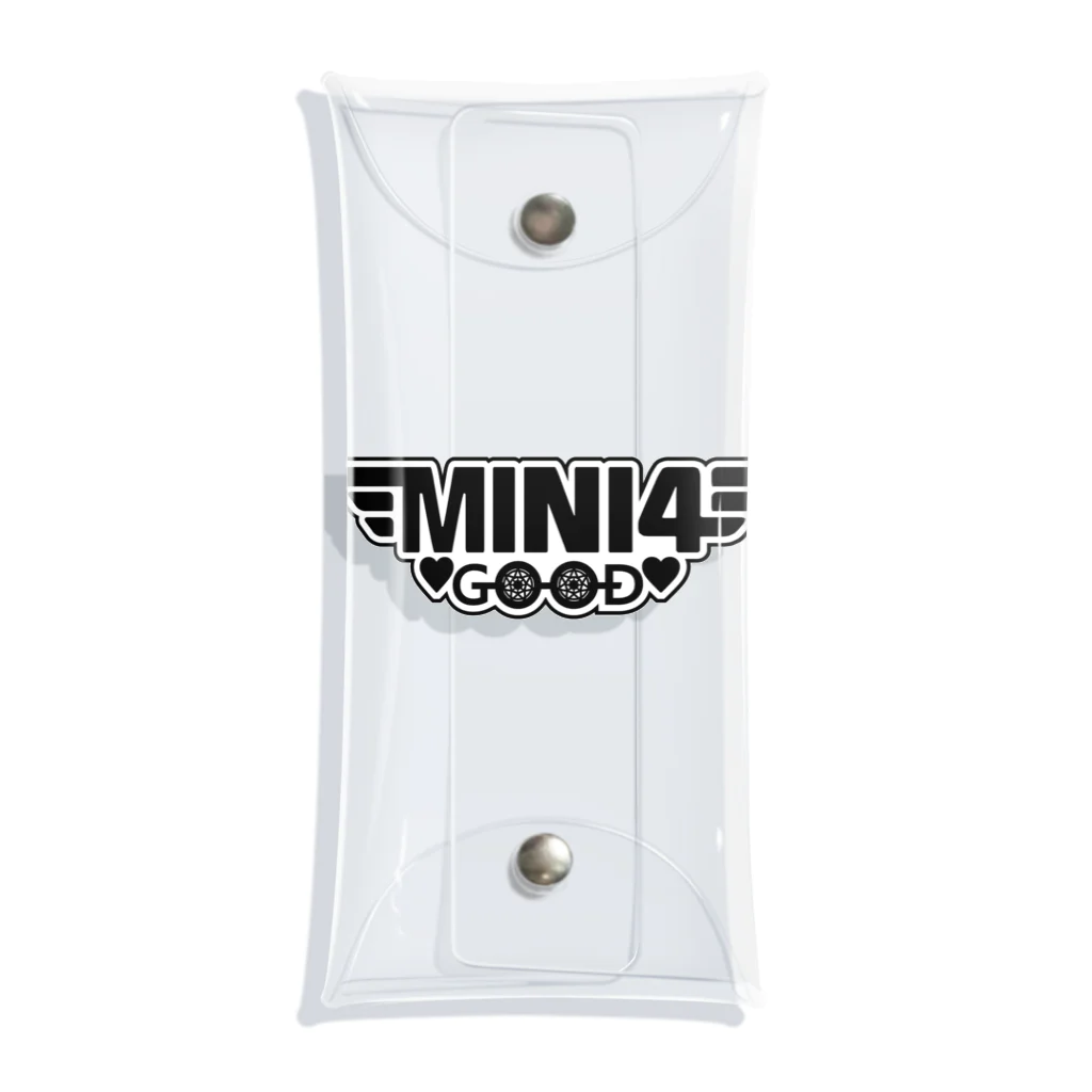 mini4goodのmini4goodロゴブラック Clear Multipurpose Case