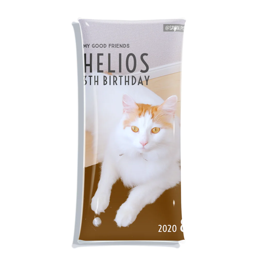 猫界のプリンスHelios♡と僕たちのHelios♡クリアケース クリアマルチケース