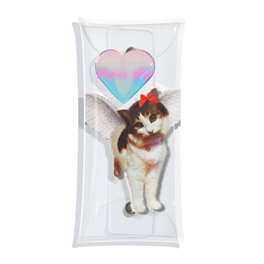 𝙈𝙊𝙈𝙊'𝙨 𝙎𝙝𝙤𝙥のmy angel-1 Clear Multipurpose Case