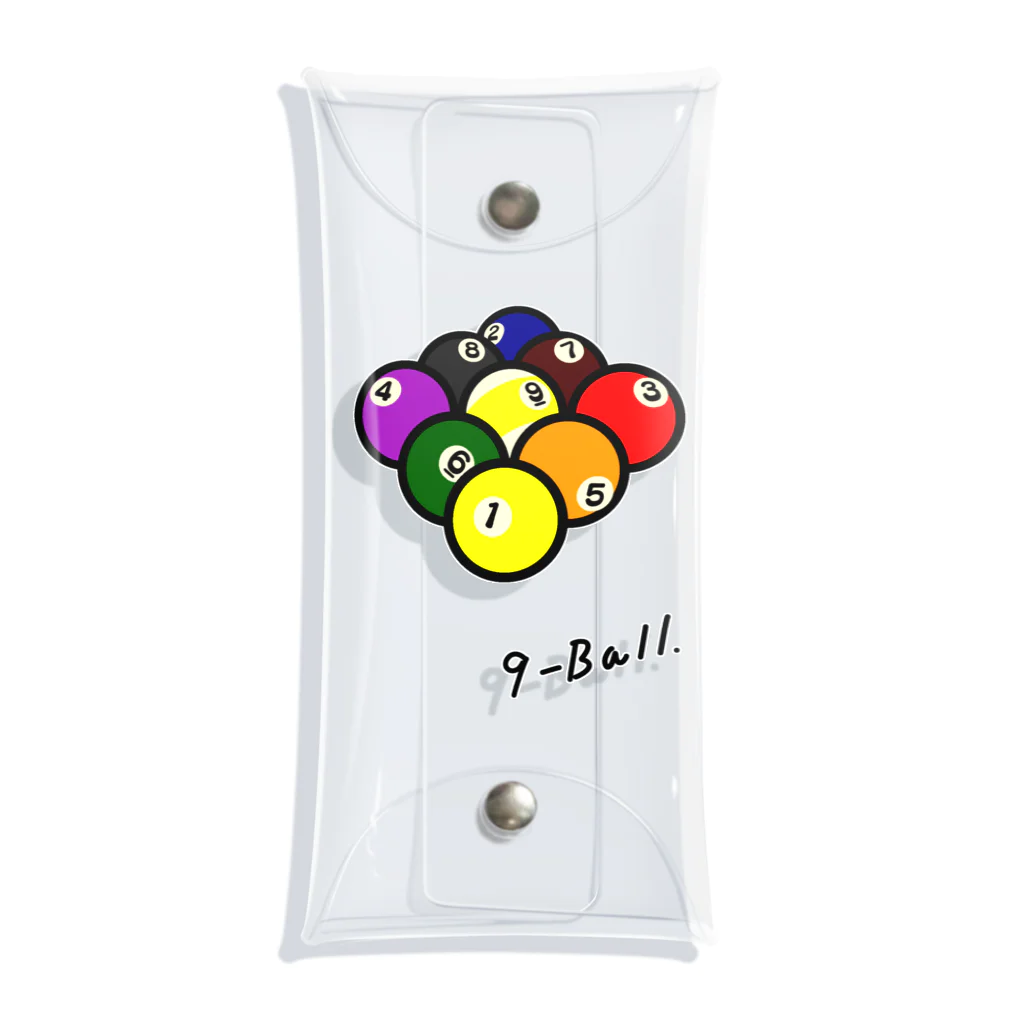 脂身通信Ｚの9-ball♪ クリアマルチケース