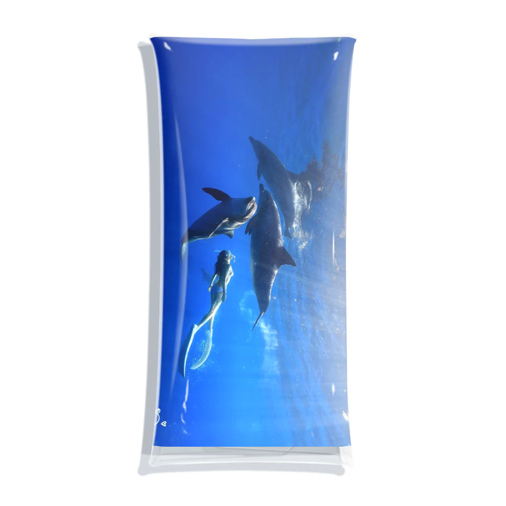 Ayano & DolphinのAyano & Dolphin クリアな商品 Clear Multipurpose Case