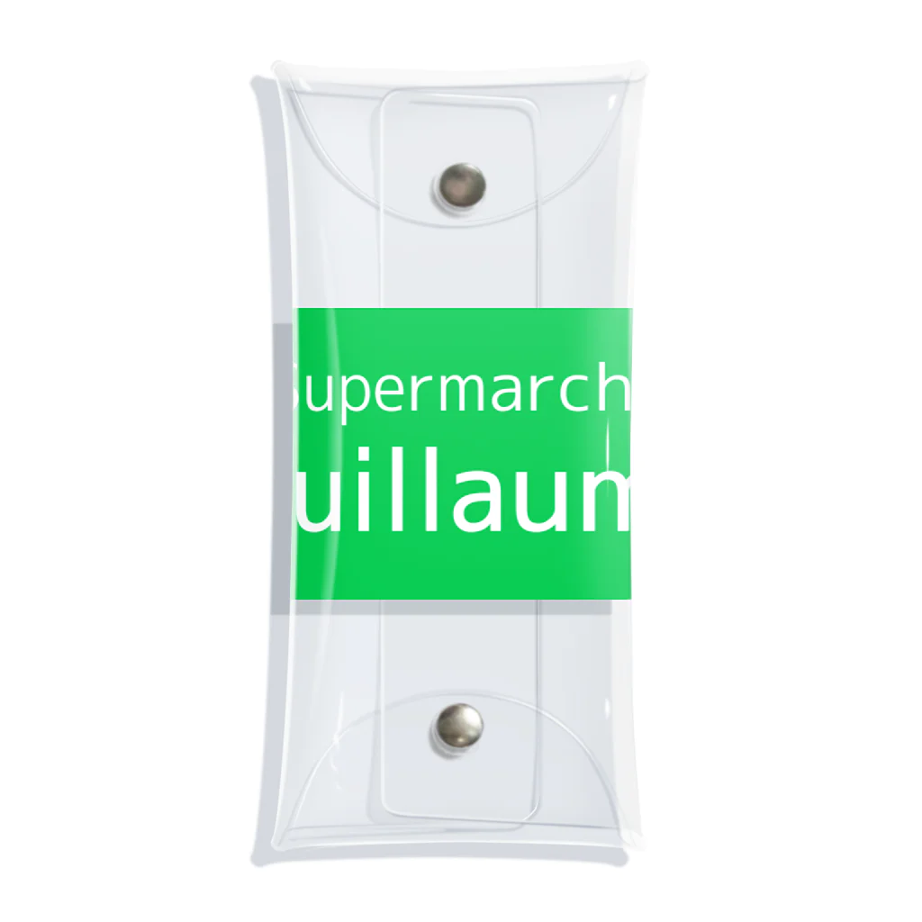 Miyanomae ManufacturingのLe Supermarché de Guillaume (ギョームスーパー) クリアマルチケース