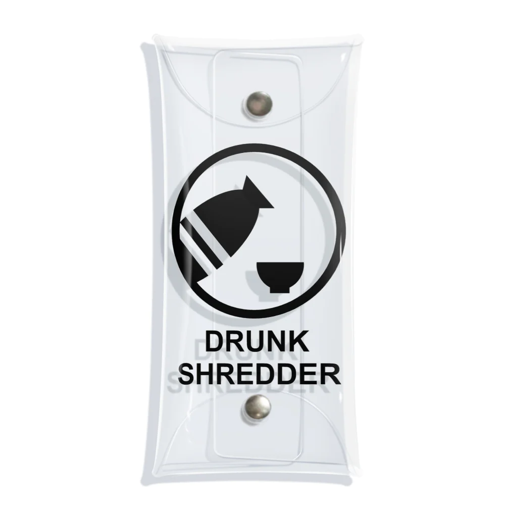 DRUNK SHREDDERのDRUNK SHREDDER クリアマルチケース