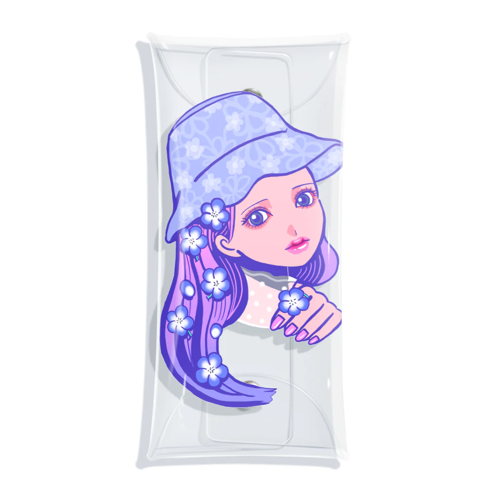 ADORABLE GIRL'SのNemophila Clear Multipurpose Case