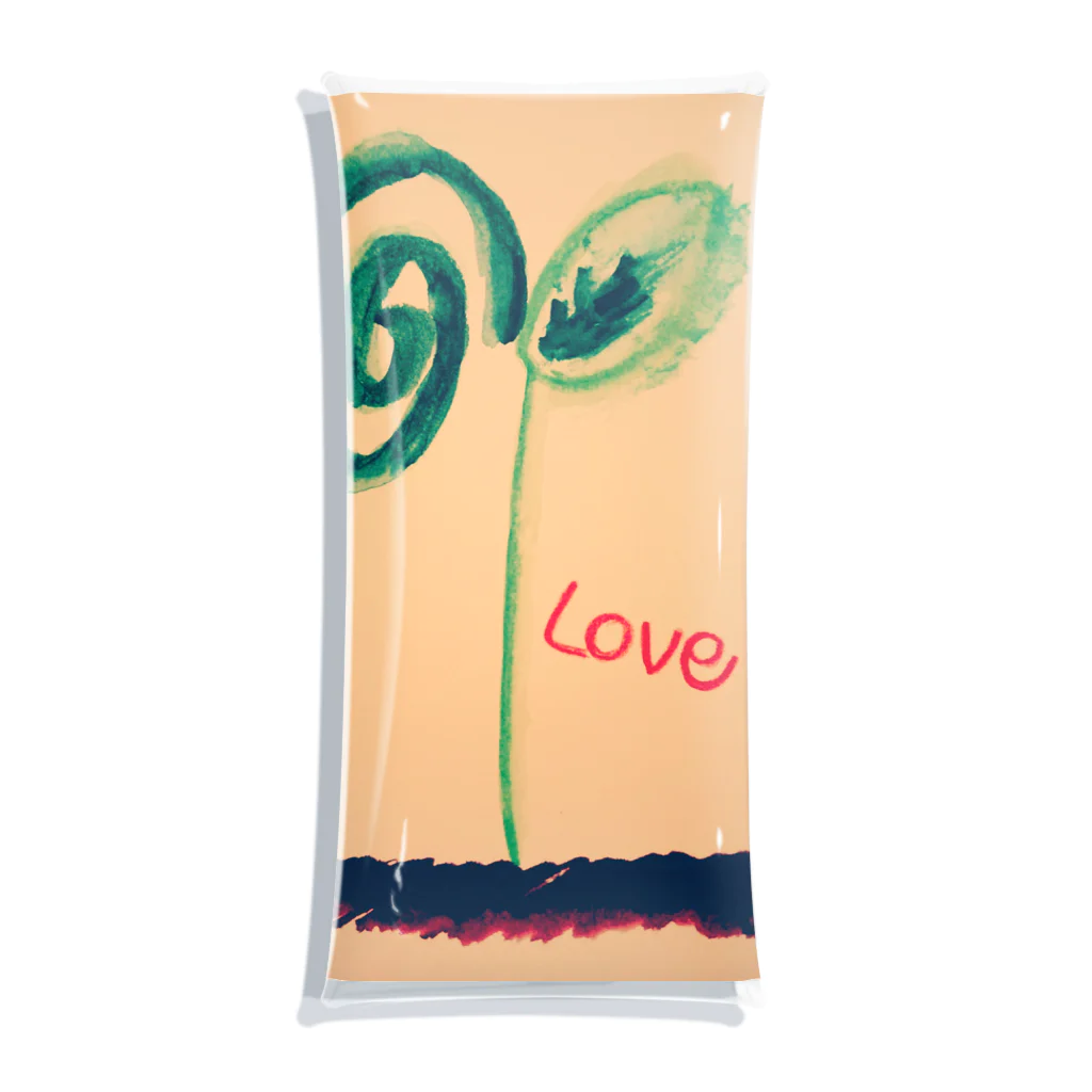 leef(リーフ)のlove Clear Multipurpose Case