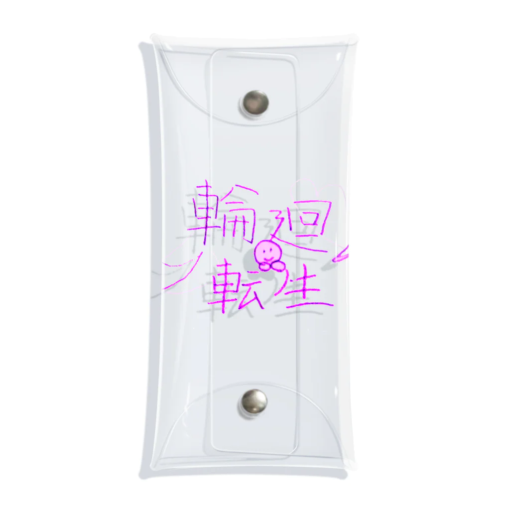 rinmama-426rinneの輪廻転生りんちゃん公式アイテム Clear Multipurpose Case