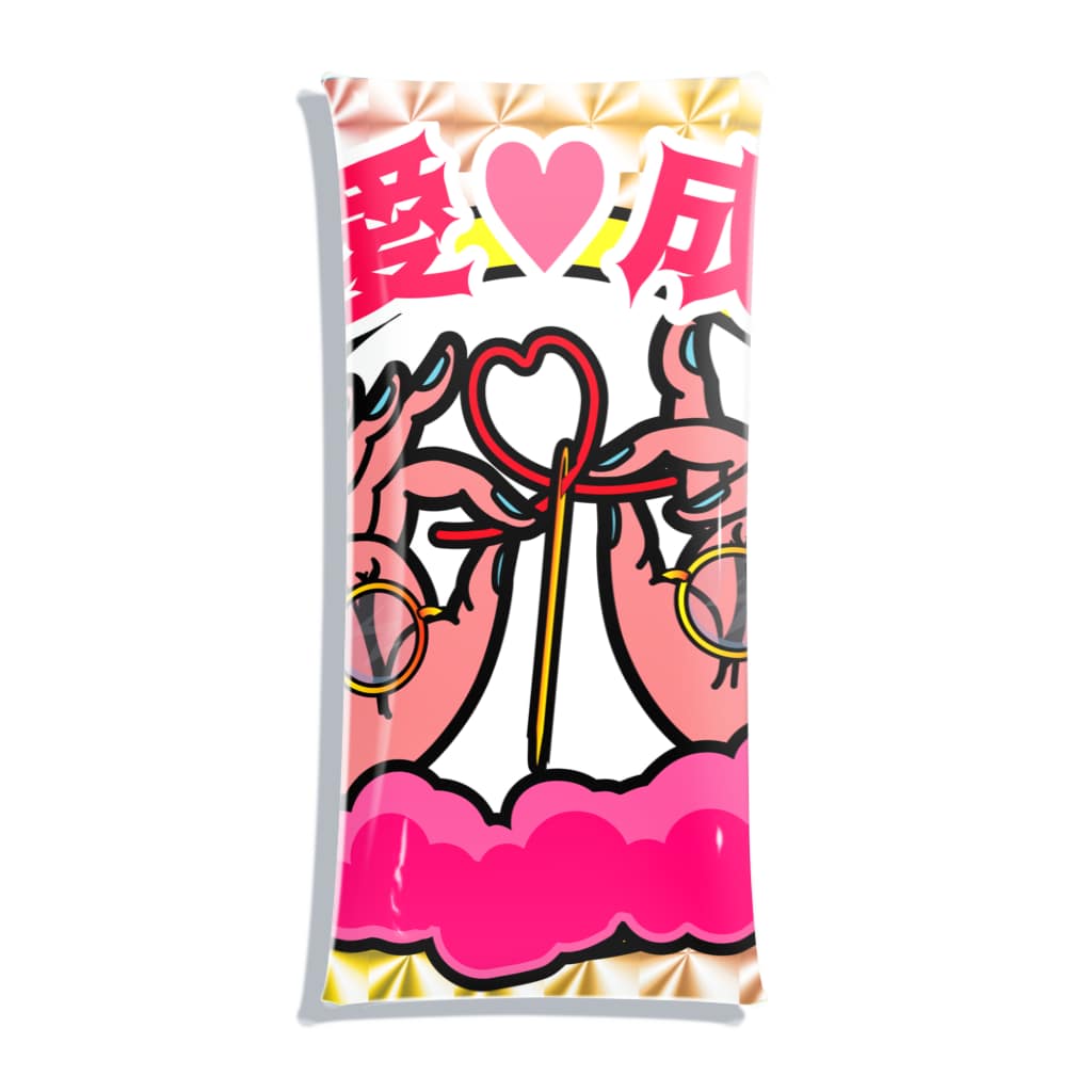 中華呪術堂（チャイナマジックホール）の【キラシール】恋愛成就 【ホログラム】  Clear Multipurpose Case