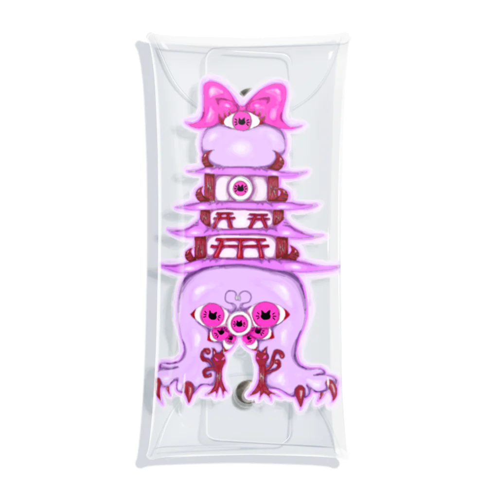 妖怪 水姫城-Yokai.Mizukijyo-ฅ^ơωơ^ฅ♡の🎀👻ようかい みずきじょうฅ^ơωơ^ฅ♡ Clear Multipurpose Case