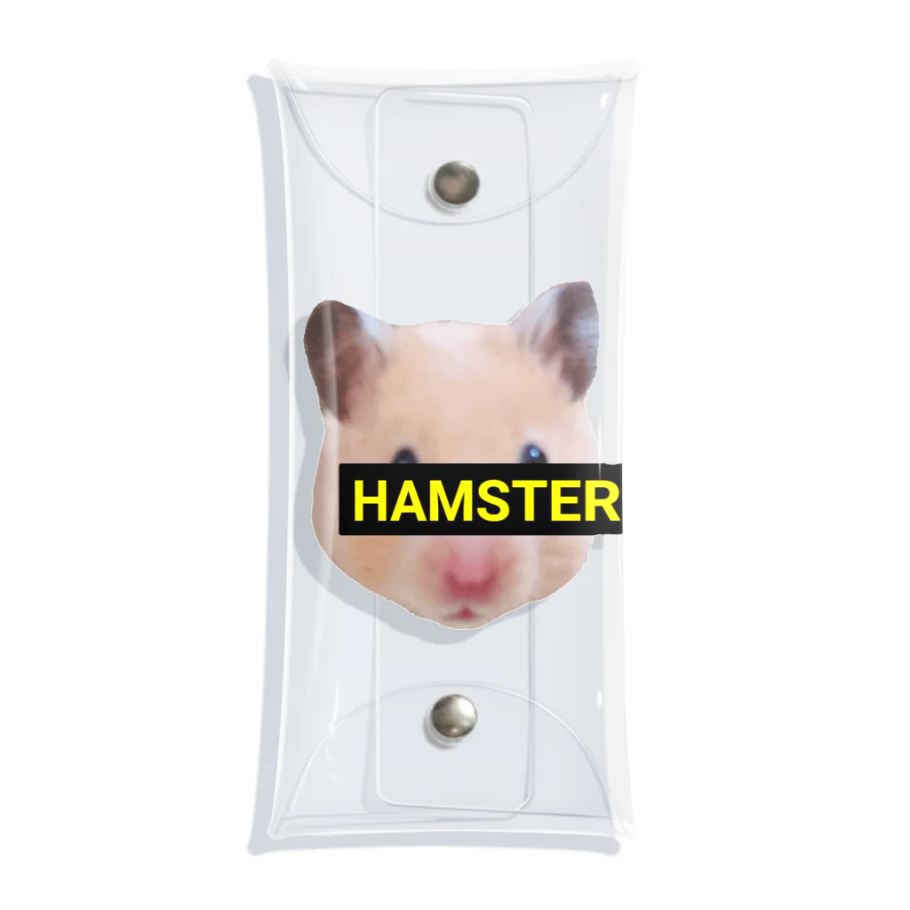 【Yuwiiの店】ゆぅぅぃーのHAMSTER★はむすたー Clear Multipurpose Case