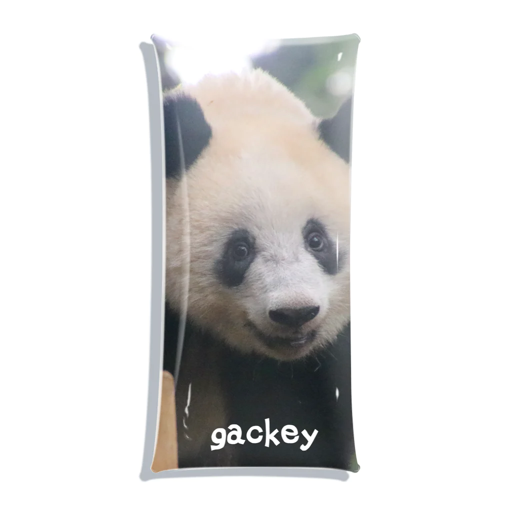 gackeyのおはなし PANDA クリアマルチケース