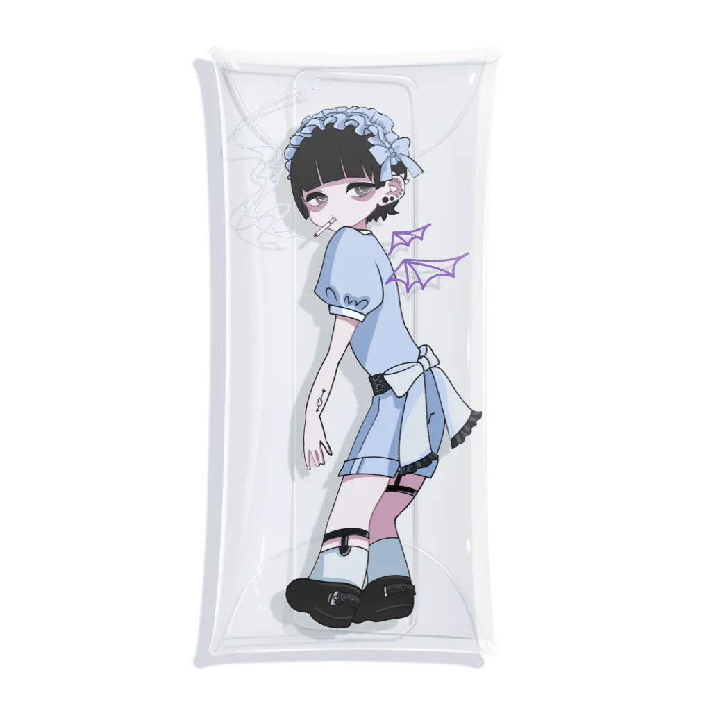 NAMANIKUstoreのヘドレ悪魔ちゃん Clear Multipurpose Case