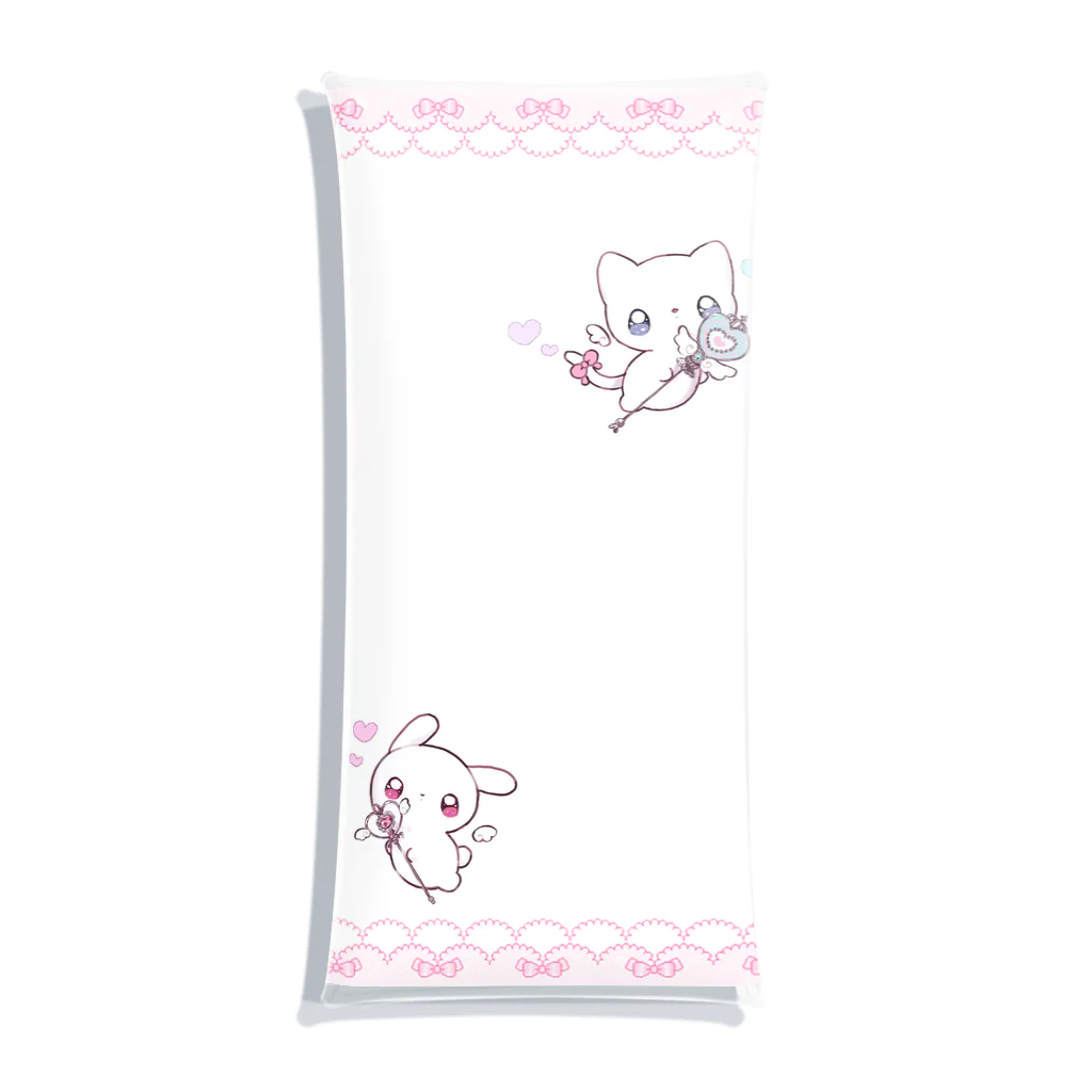 かわいいね本舗のメンヘラうさぎねこ Clear Multipurpose Case