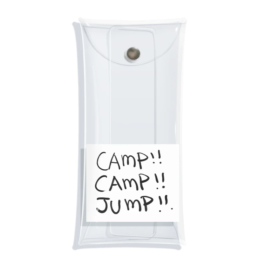 Tommy-----のcamp!camp!jump! クリアマルチケース