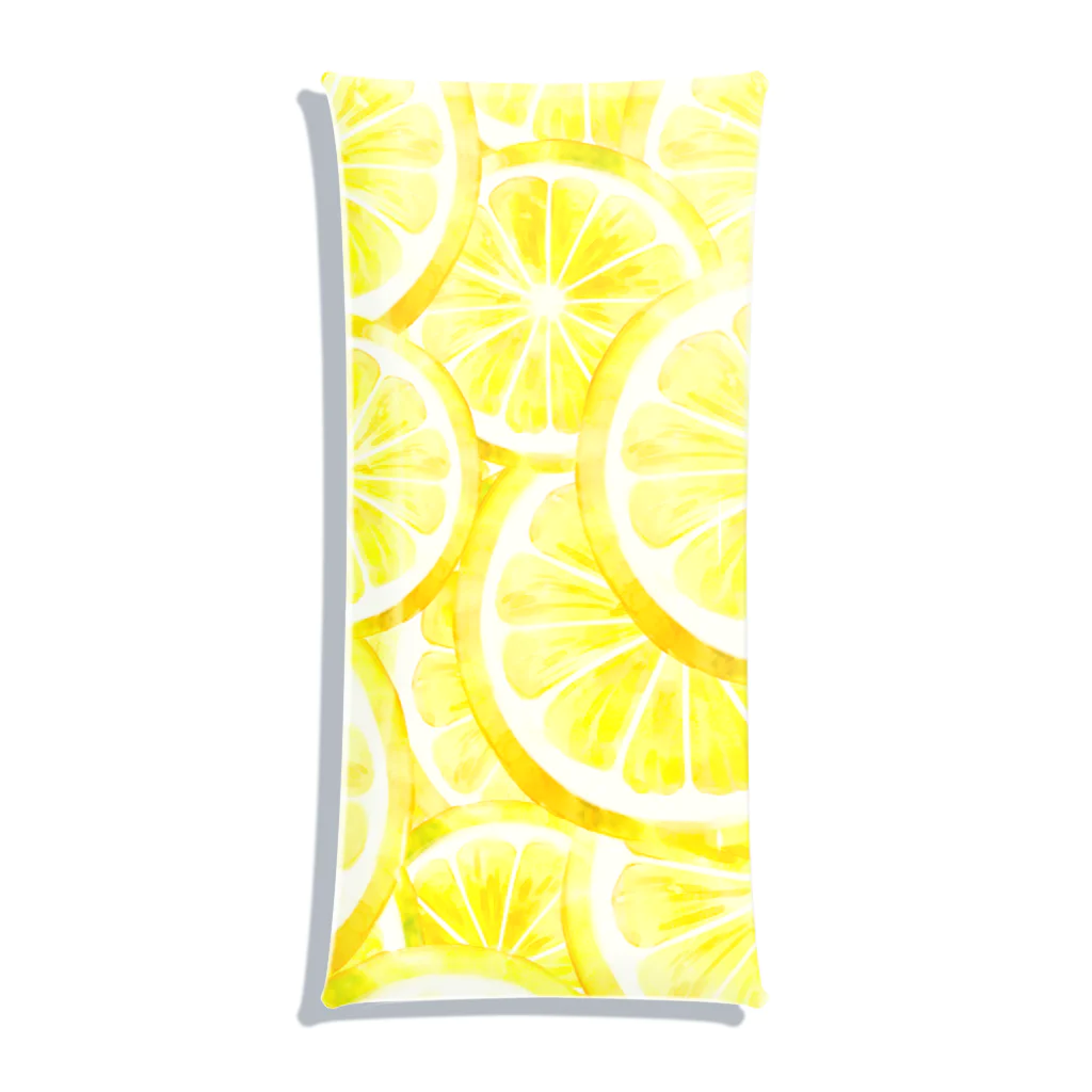 あしやのレモン輪切り Clear Multipurpose Case