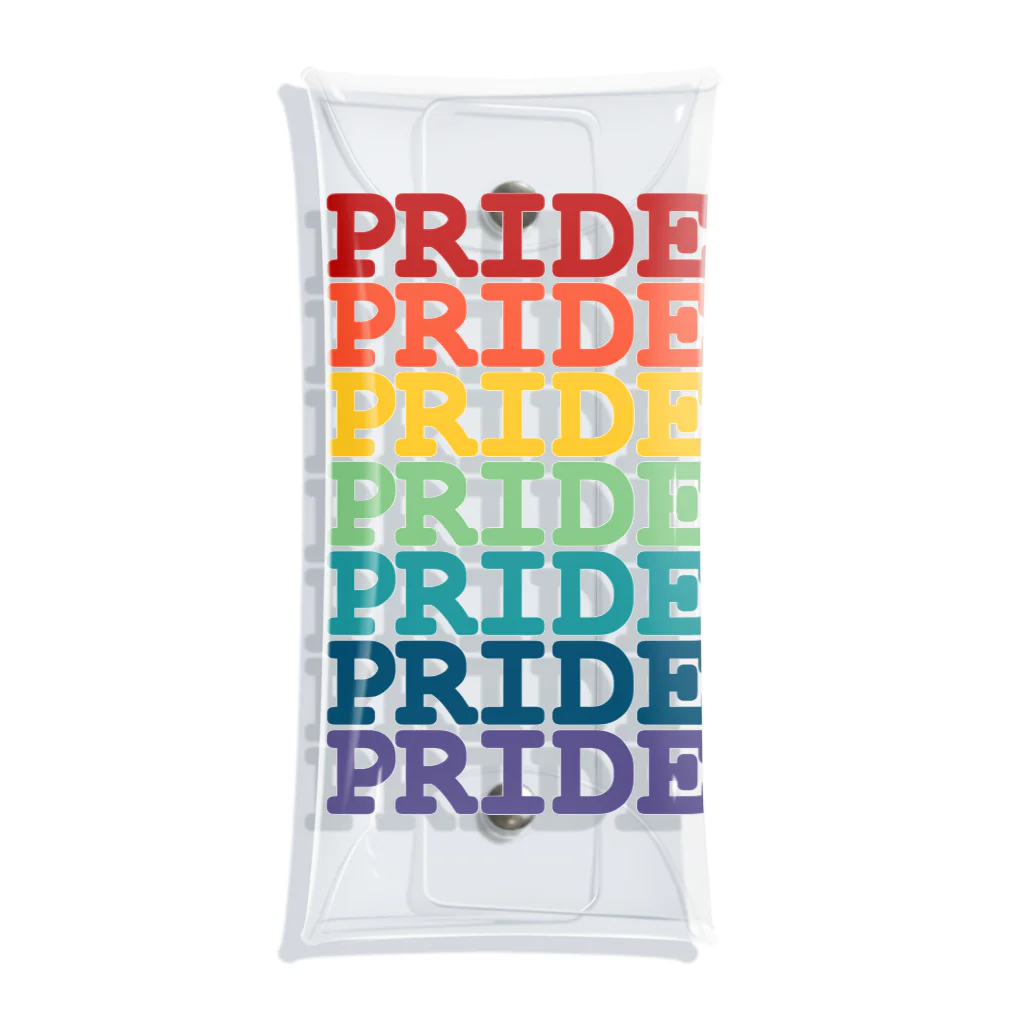 UNIQUE BOUTIQUEのRainbow Pride Clear Multipurpose Case