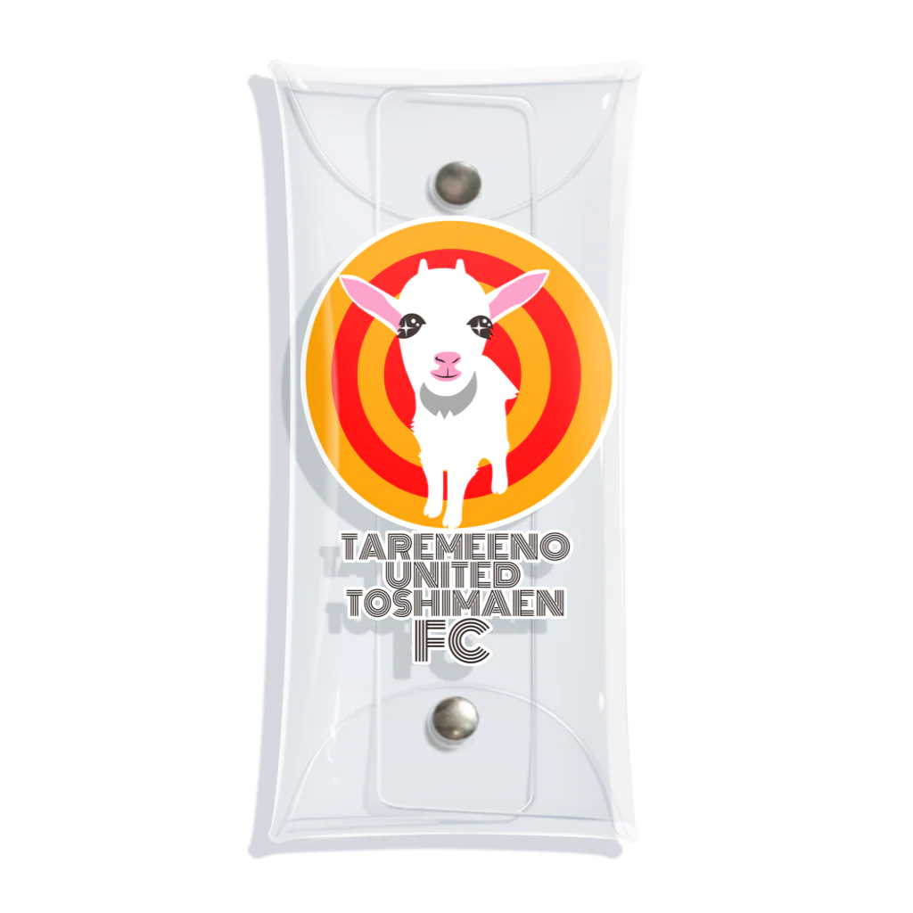 TAREMEENO UNITED STOREのTAREMEENO UNITED NEWエンブレムマスク クリアマルチケース