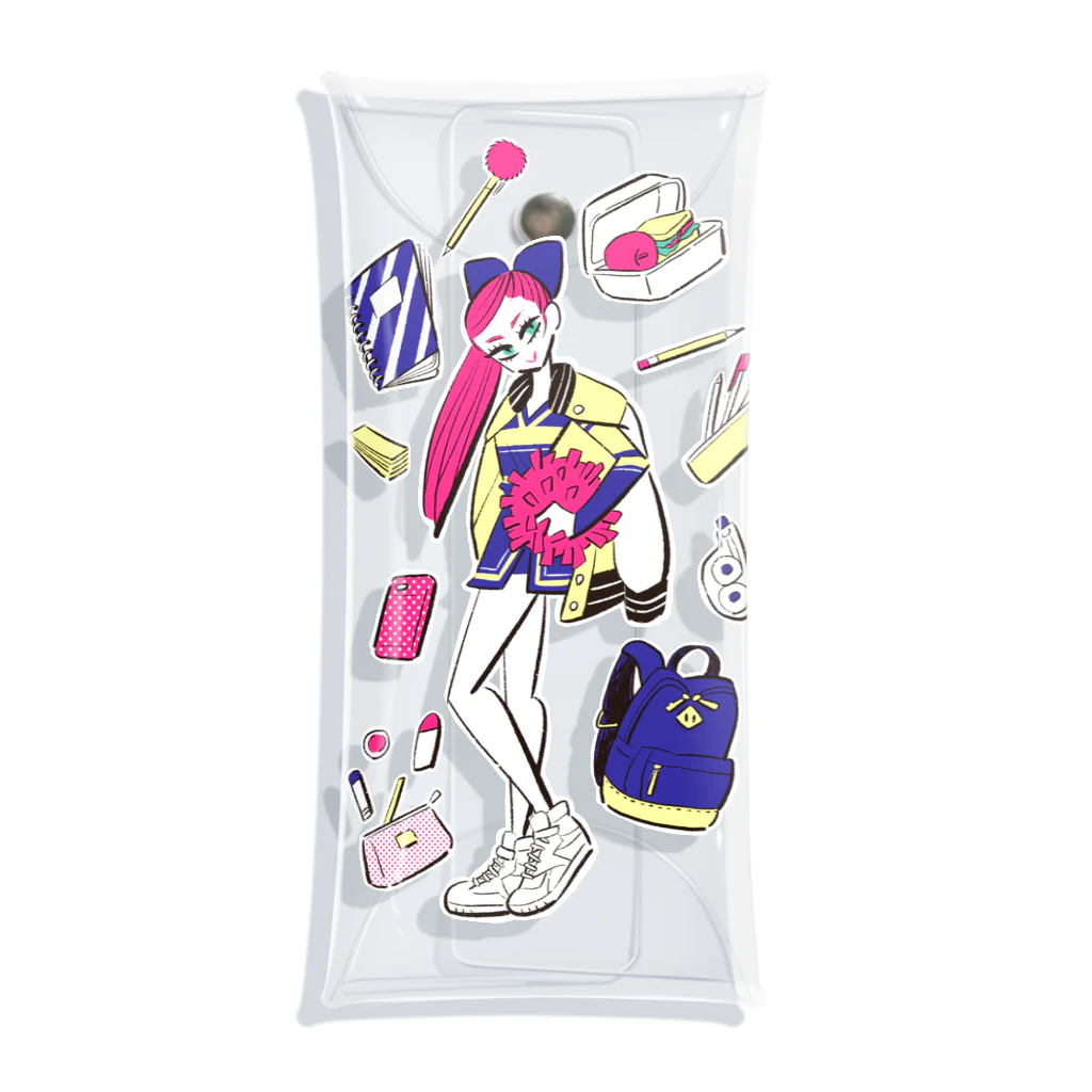 nawowow shopのCheerleader Clear Multipurpose Case