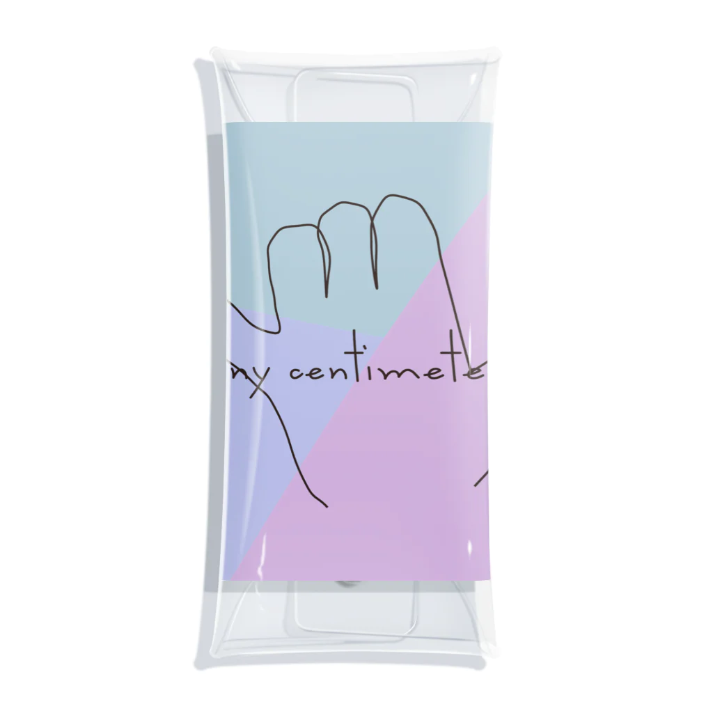 tsuriii(ツリー）のmonosashi_color Clear Multipurpose Case