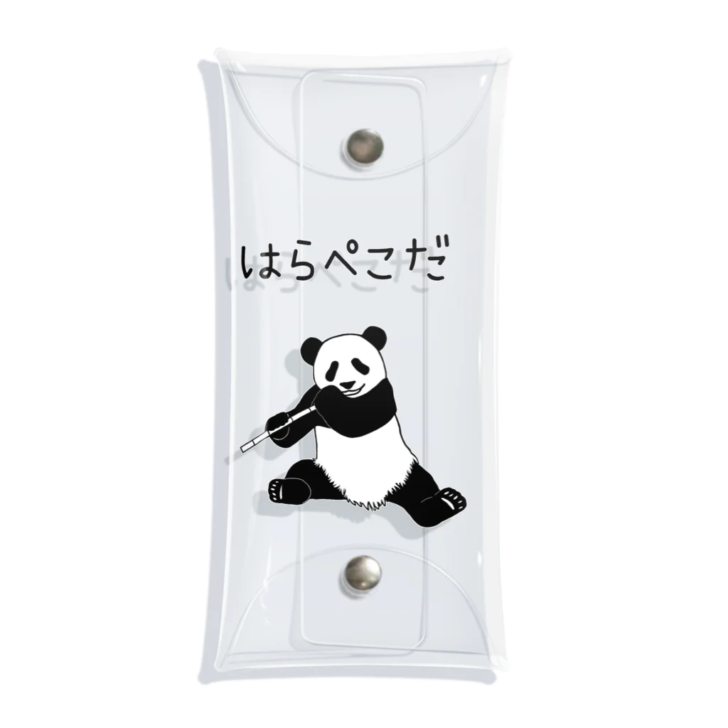 chanpeko69のはらぺこパンダ Clear Multipurpose Case