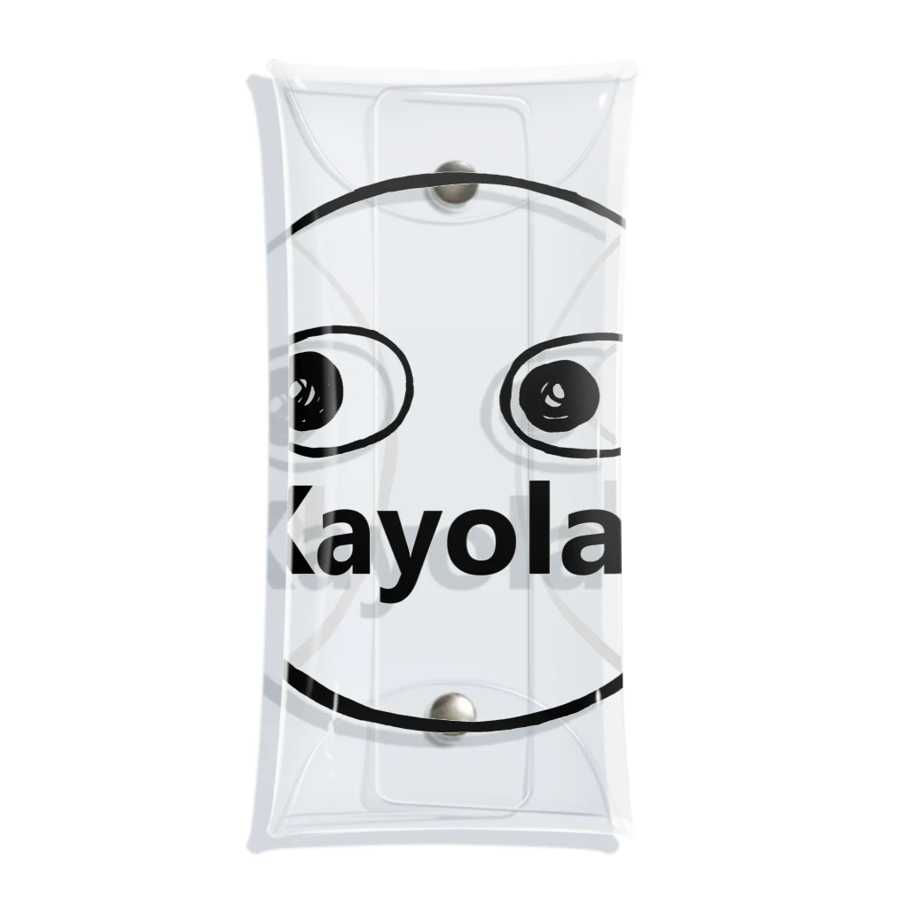 カヨラボ　スズリショップのKayolabくん Clear Multipurpose Case