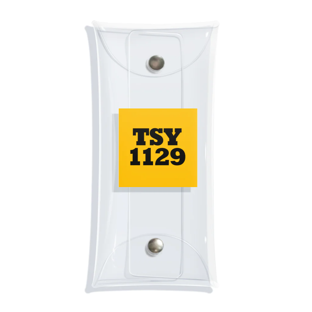 TSY1129のTSY1129ロゴ Clear Multipurpose Case