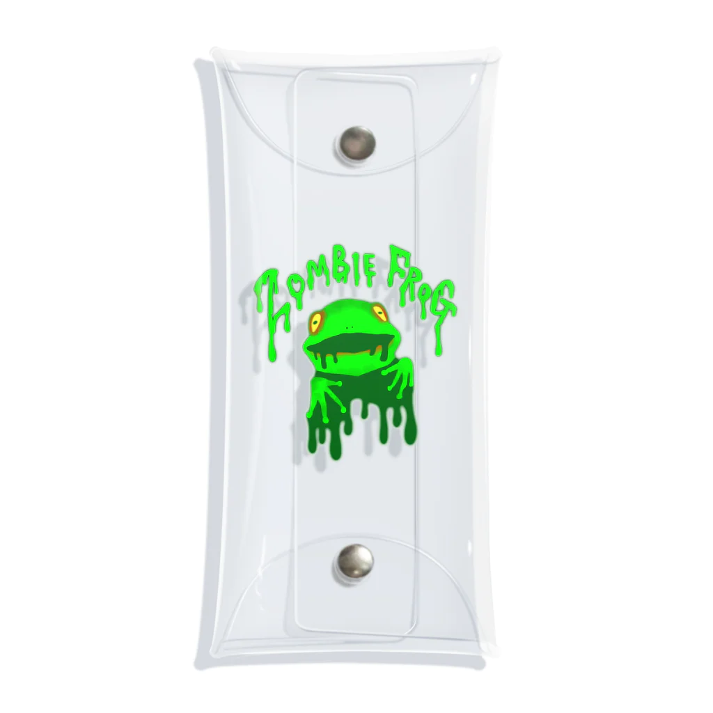 れなしやのZombie frog Clear Multipurpose Case