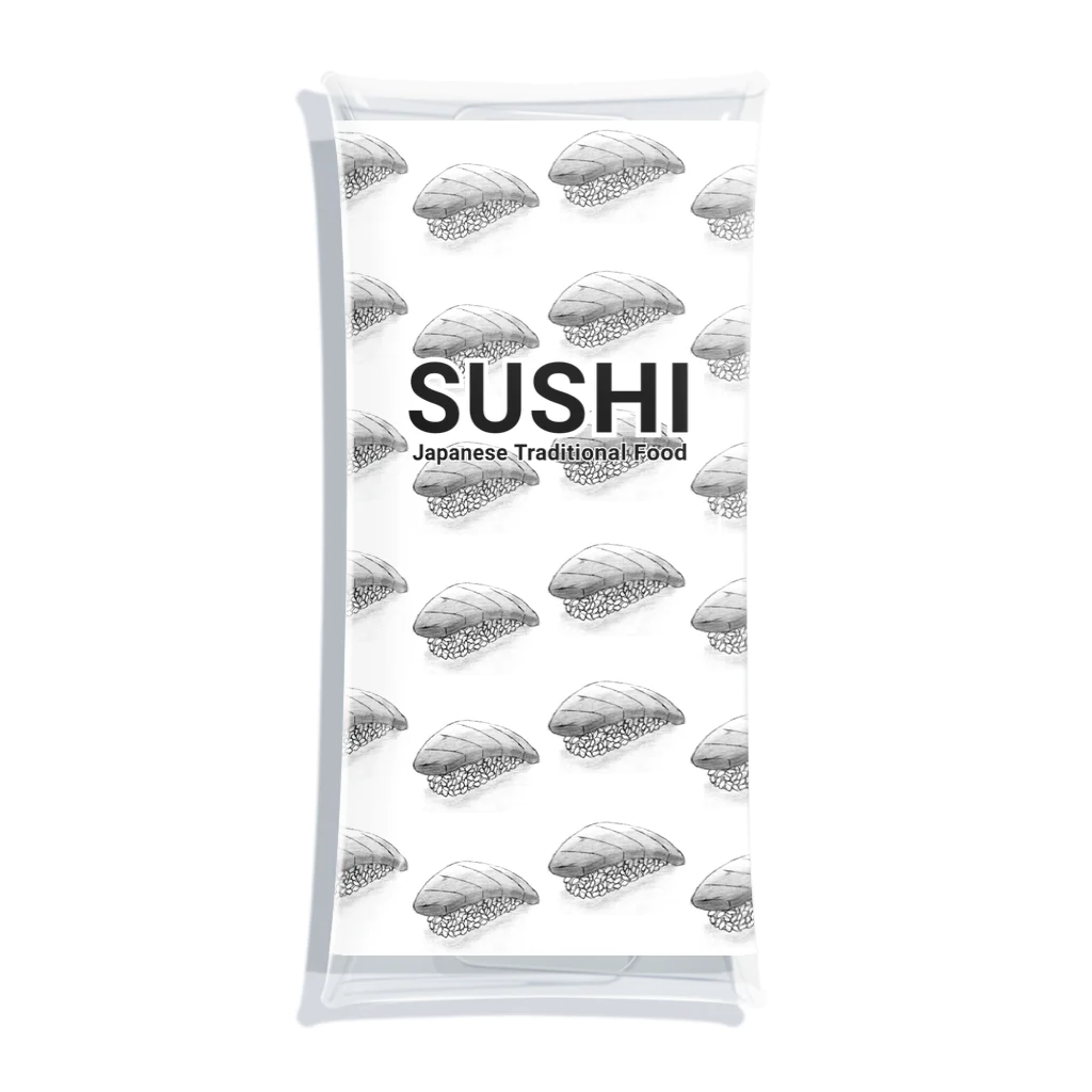 39Sの寿司 ～SUSHI～ Clear Multipurpose Case