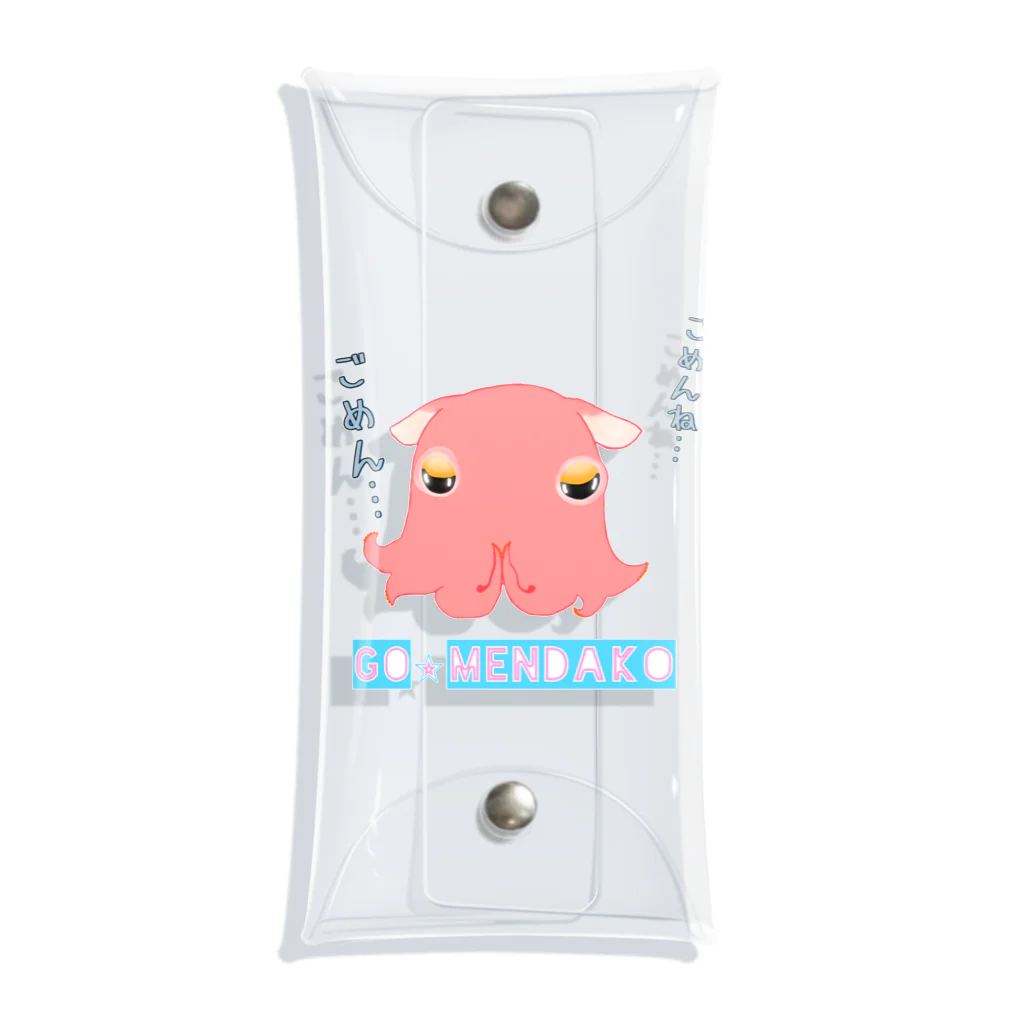 LalaHangeulのGO⭐︎MENDAKO Clear Multipurpose Case