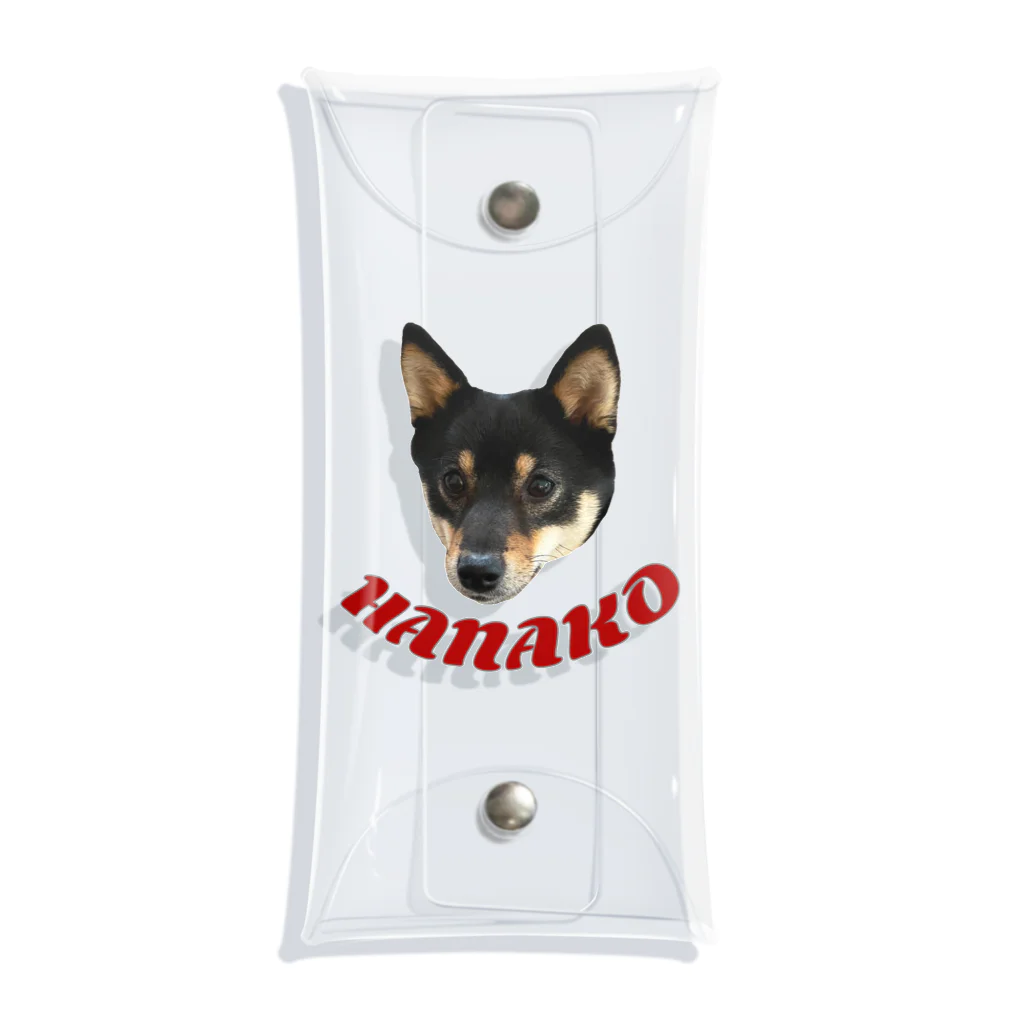 あぼかどのCUTIE DOG “HANAKO” クリアマルチケース