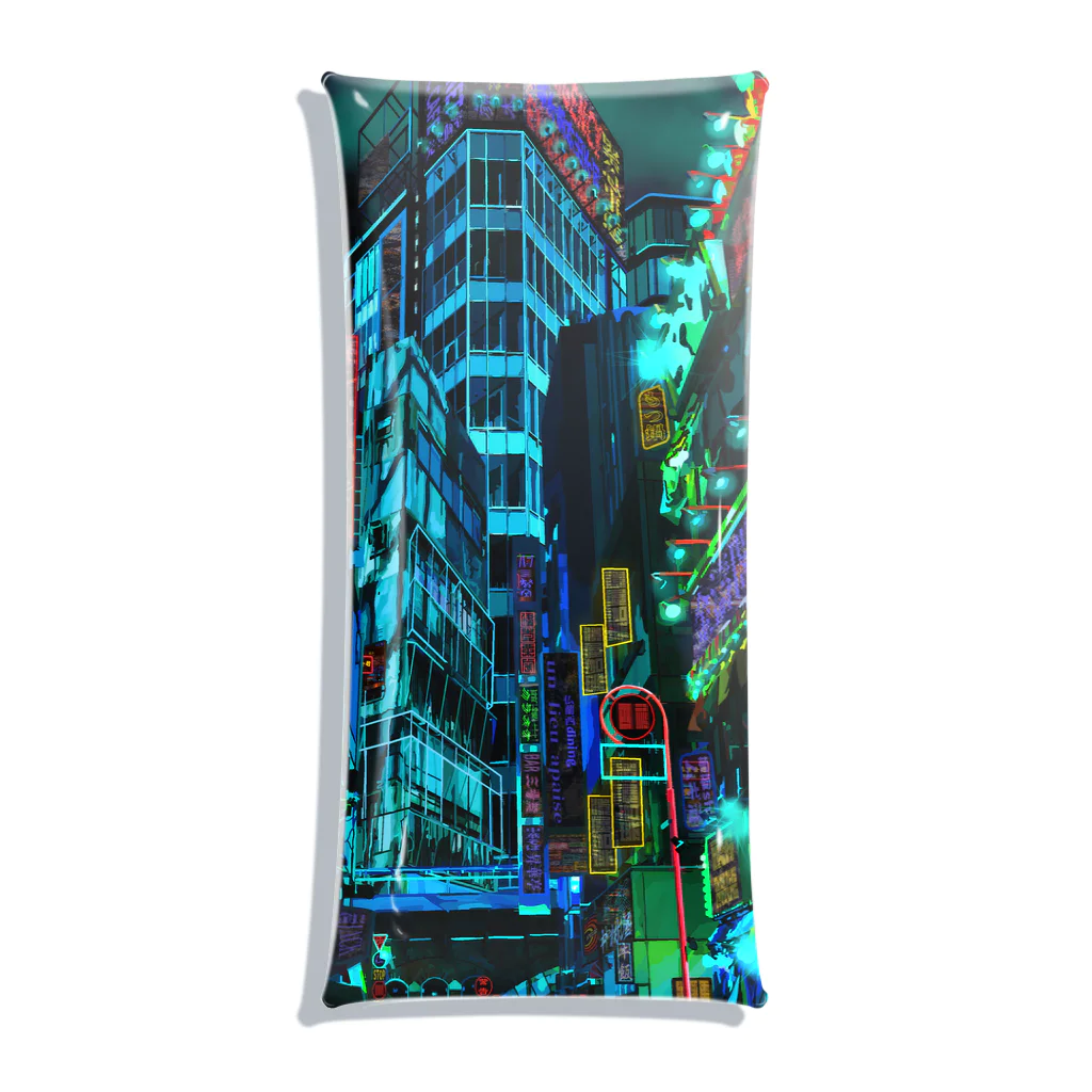 aero_acidのcyberpunk  tokyo Clear Multipurpose Case