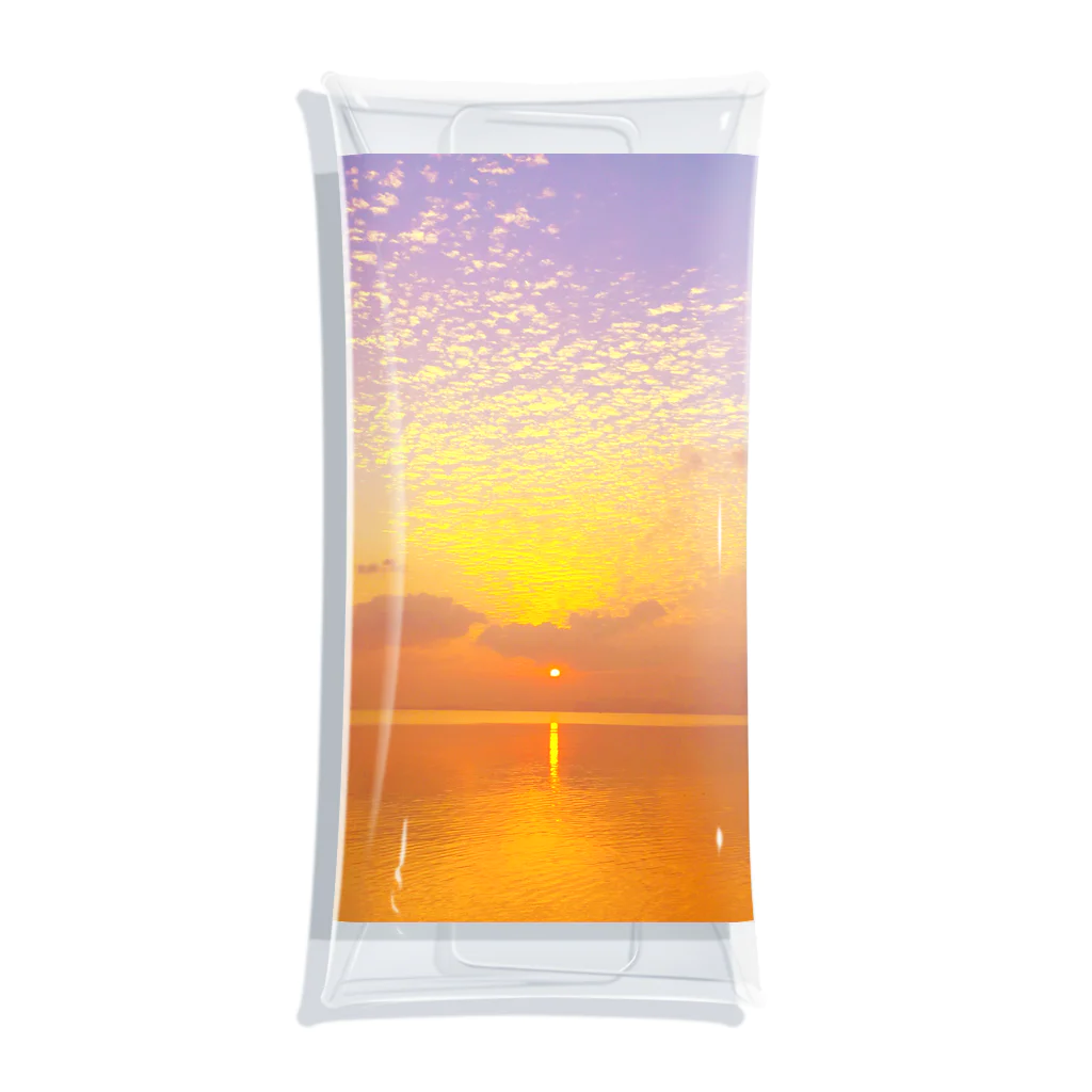 mizuphoto galleryのAmulet of the sun Clear Multipurpose Case