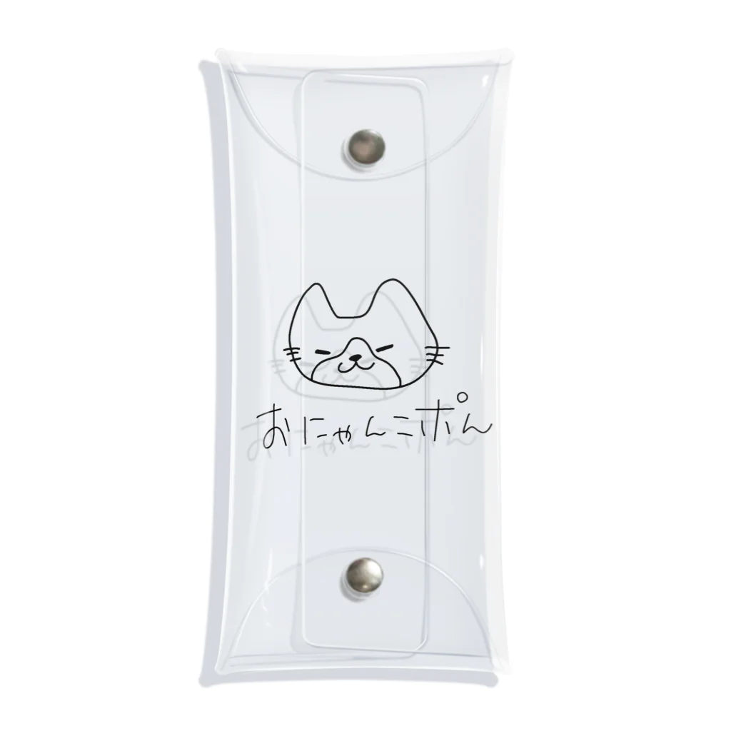 りーたのとらのすけのおにゃんこポん日記 Clear Multipurpose Case