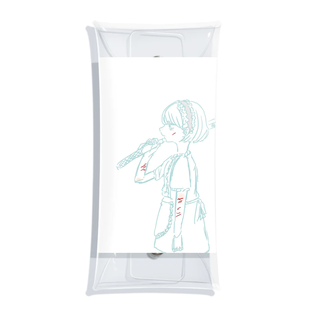 うる。の殺し屋メイド Clear Multipurpose Case