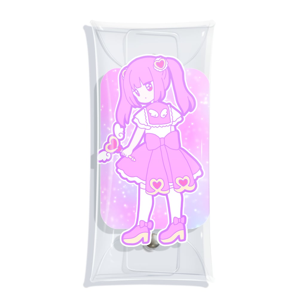 ゆめかわ魔法少女ちゃん かわいいもののおみせ いそぎんちゃく Isoginchaku2go のクリアマルチケース通販 Suzuri スズリ ゆめかわ魔法少女ちゃん かわいいもののおみせ いそぎんちゃく Isoginchaku2go のクリアマルチケース通販 Suzuri スズリ