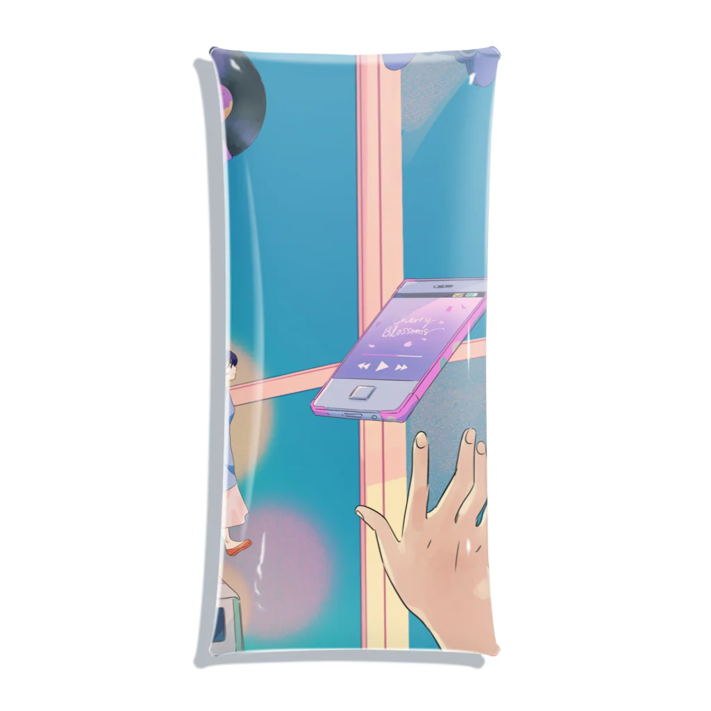 𝙈𝙊𝙈𝙊'𝙨 𝙎𝙝𝙤𝙥のanime #02 Clear Multipurpose Case