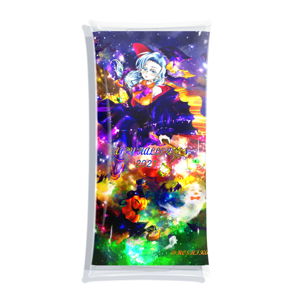 星架月のHALLOWEEN2021 Clear Multipurpose Case