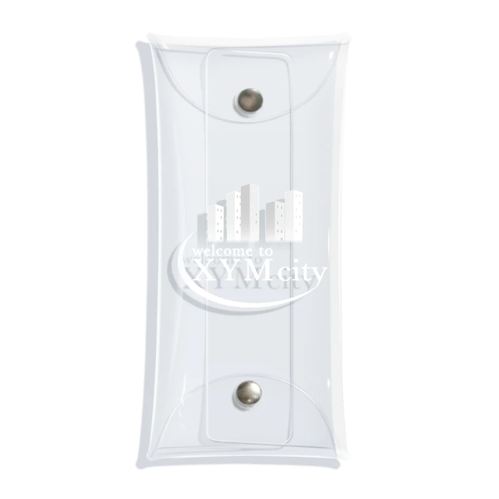 CryptographicNatureのXYMcity white Clear Multipurpose Case