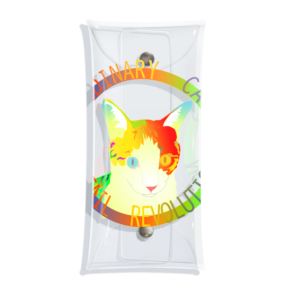 『NG （Niche・Gate）』ニッチゲート-- IN SUZURIのOrdinary Cats01h.t.(夏) Clear Multipurpose Case