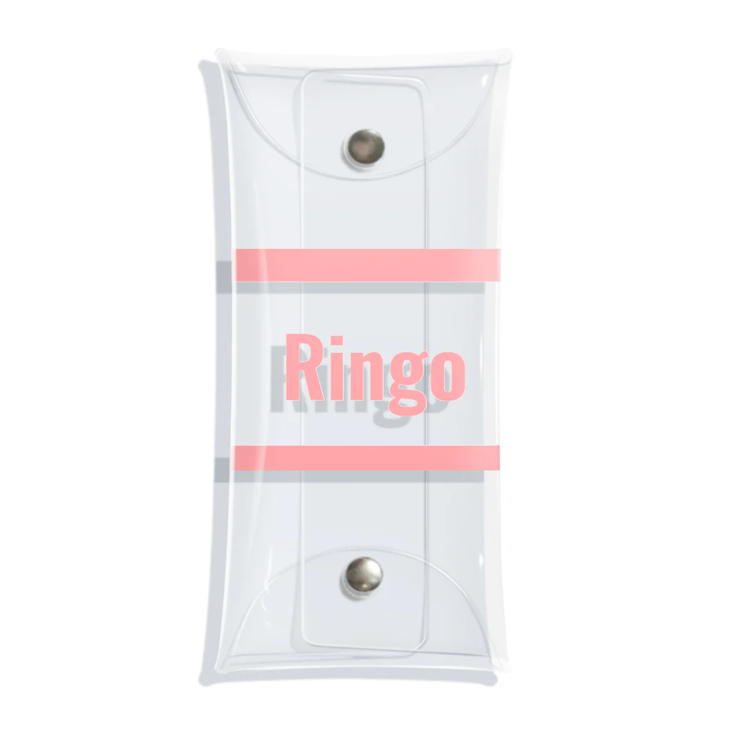 RINGOのRingo ロゴグッズ Clear Multipurpose Case