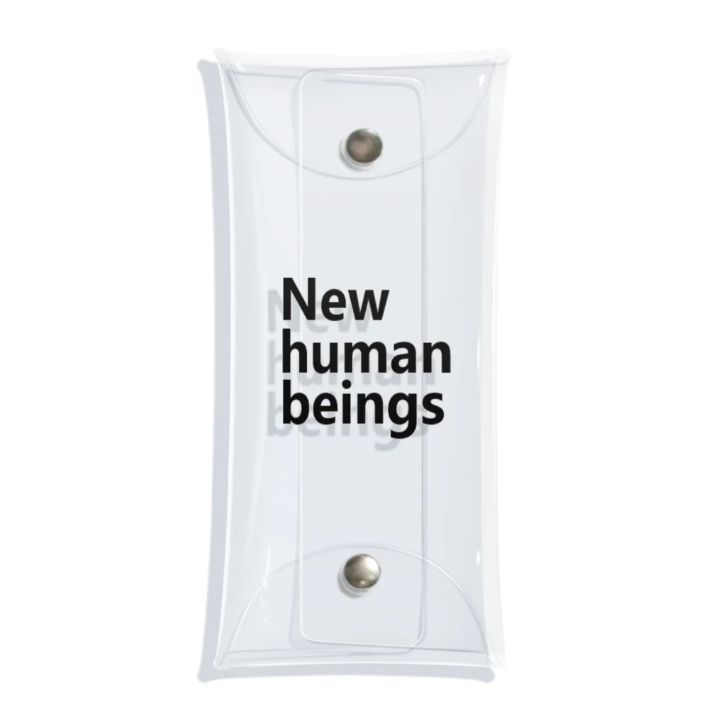 アメリカンベース  GG57の新人類　新しき人間　New human beings Clear Multipurpose Case