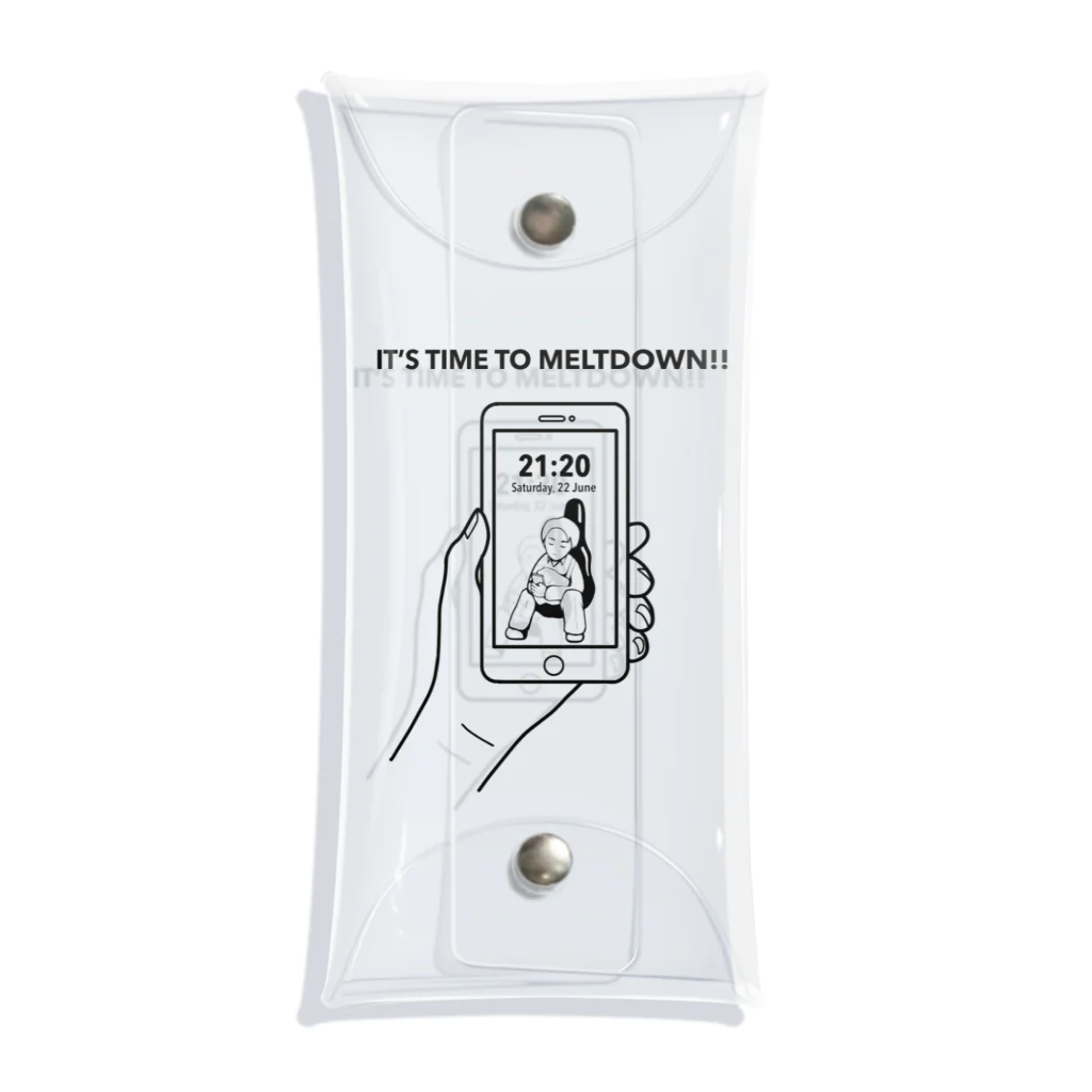 KOBAYASHI MELTDOWN.jpのTIME TO MELTDOWN Clear Multipurpose Case