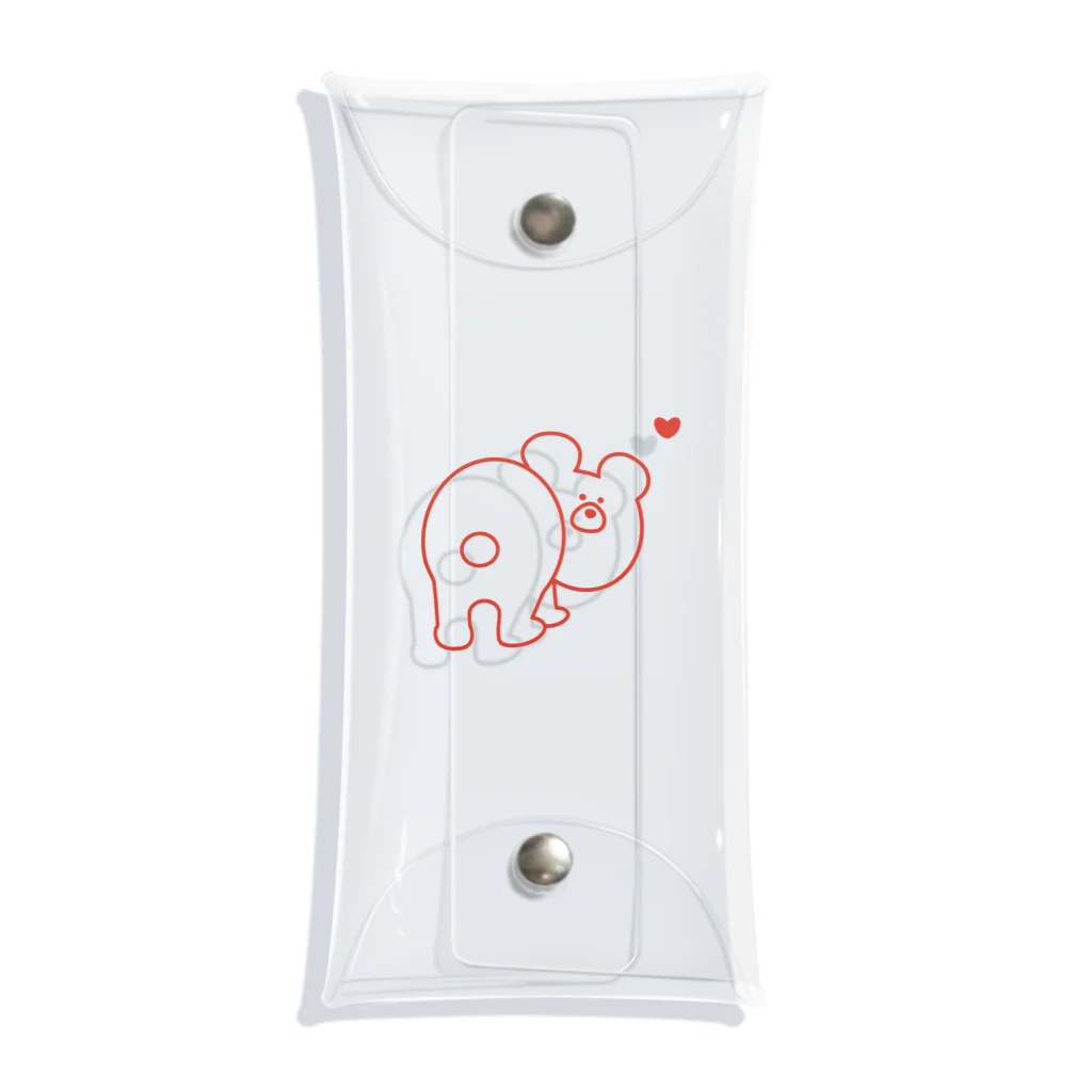 hug meのhug me bear Clear Multipurpose Case