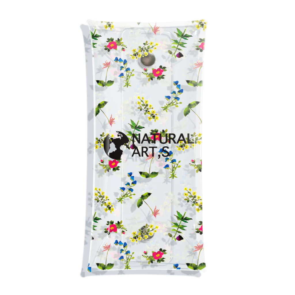 NATURAL ART,SのNATURE３ Clear Multipurpose Case