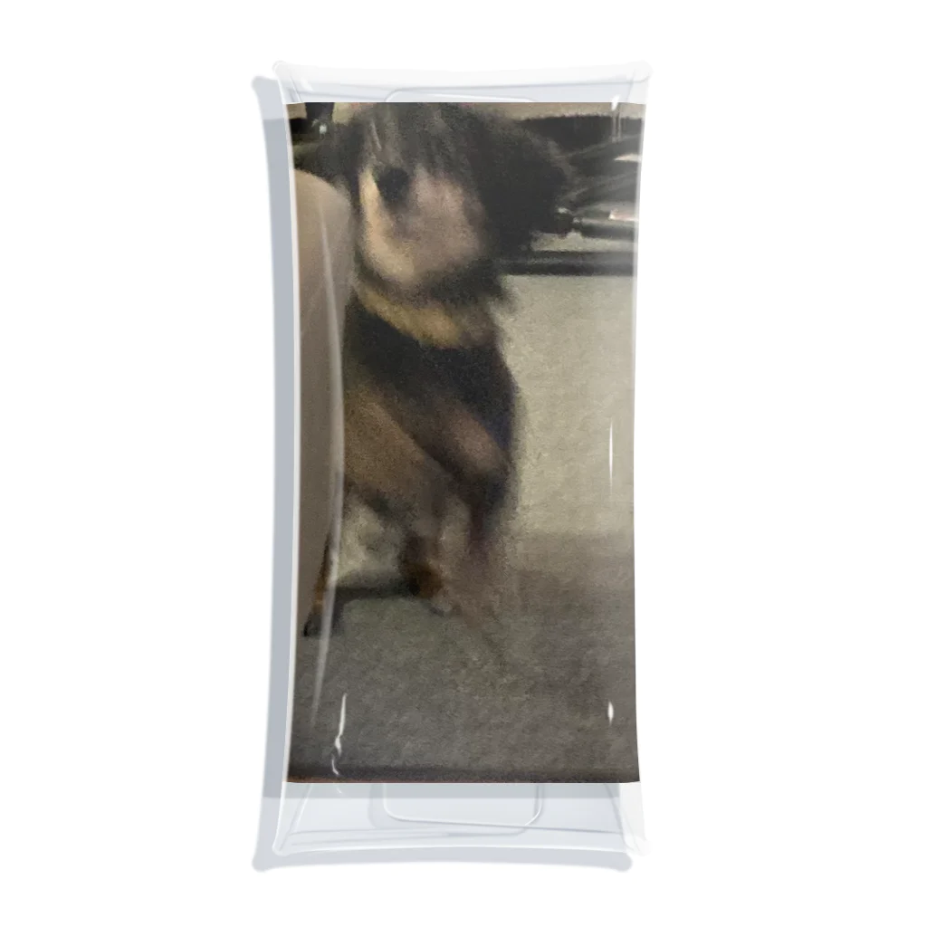 激アツ･モチモチプリップリTVの犬 Clear Multipurpose Case