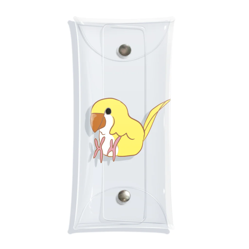 オキナちゃん家のオキナインコ ルチノー Clear Multipurpose Case