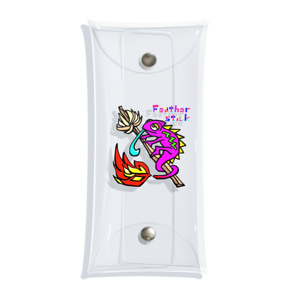 Feather stick-フェザースティック-のフェザースティック【Feather stick】 Clear Multipurpose Case