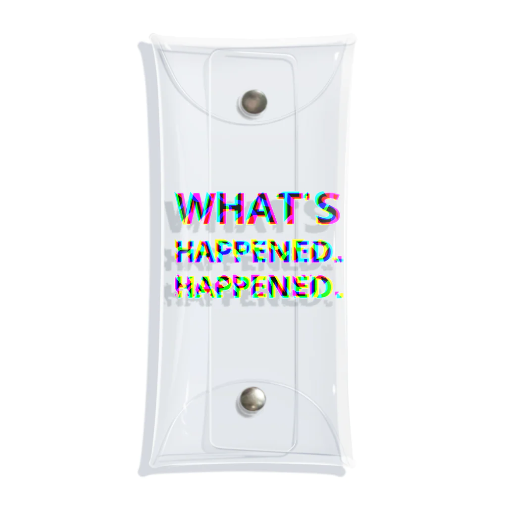 NomuraのWHAT'S HAPPENED HAPPENED クリアマルチケース