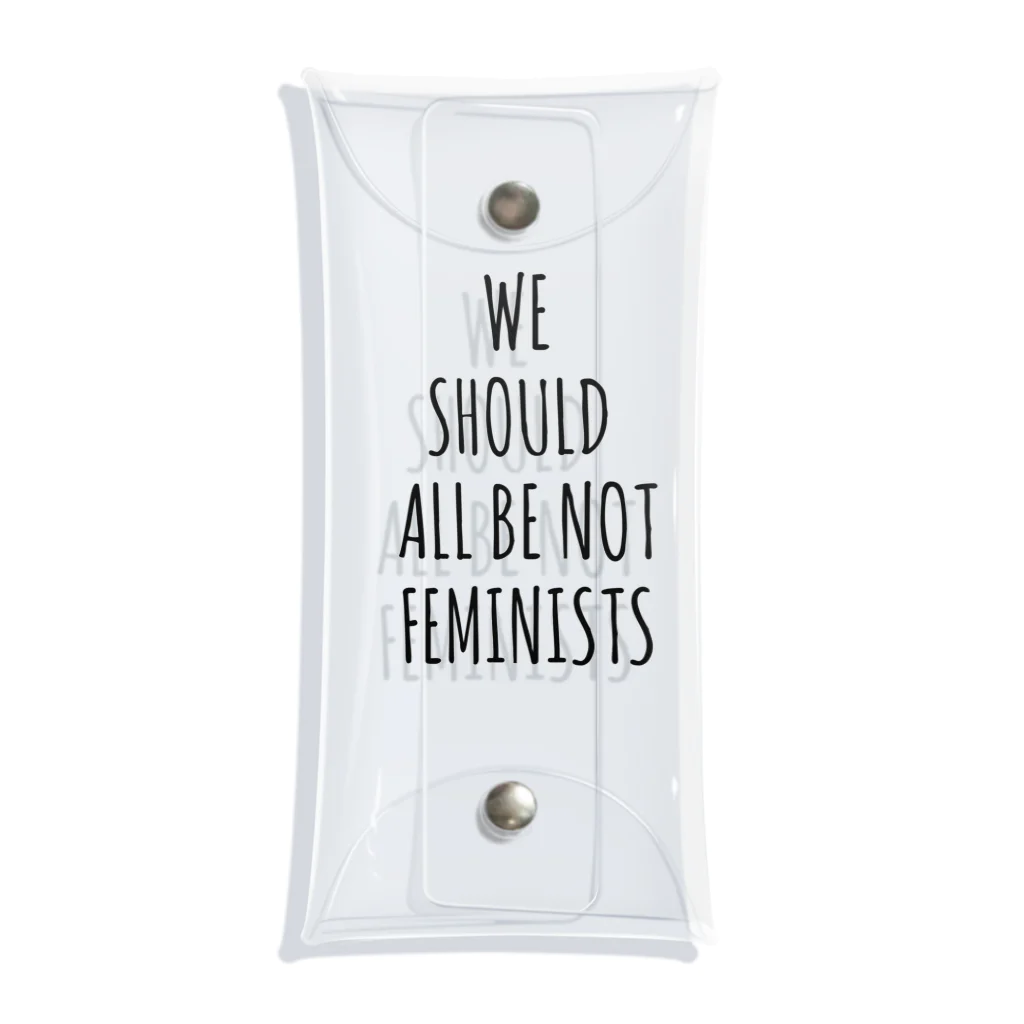 萬田裕仁のWe Should All Be Not Feminists Clear Multipurpose Case